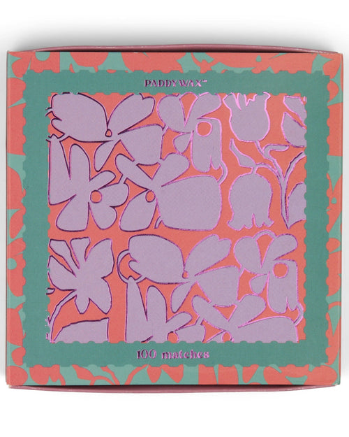 Jumbo Boxed Matches - Abstract Floral
