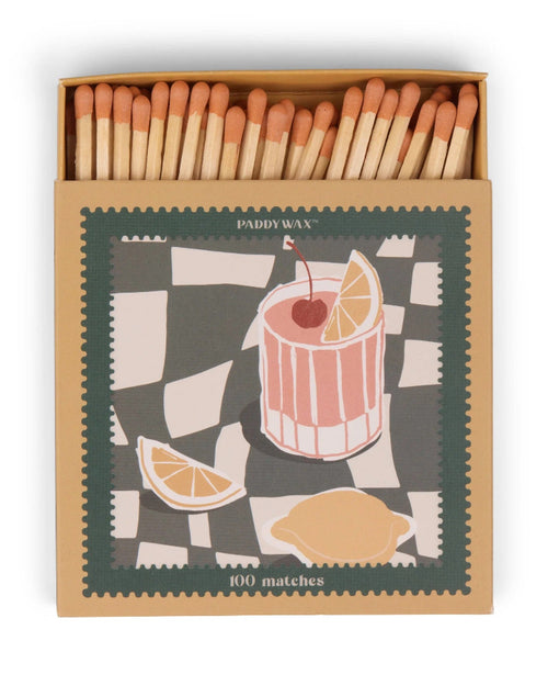 Jumbo Boxed Matches - Cocktail