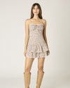 Espresso Plaid Mini Dress