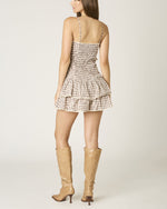 Espresso Plaid Mini Dress