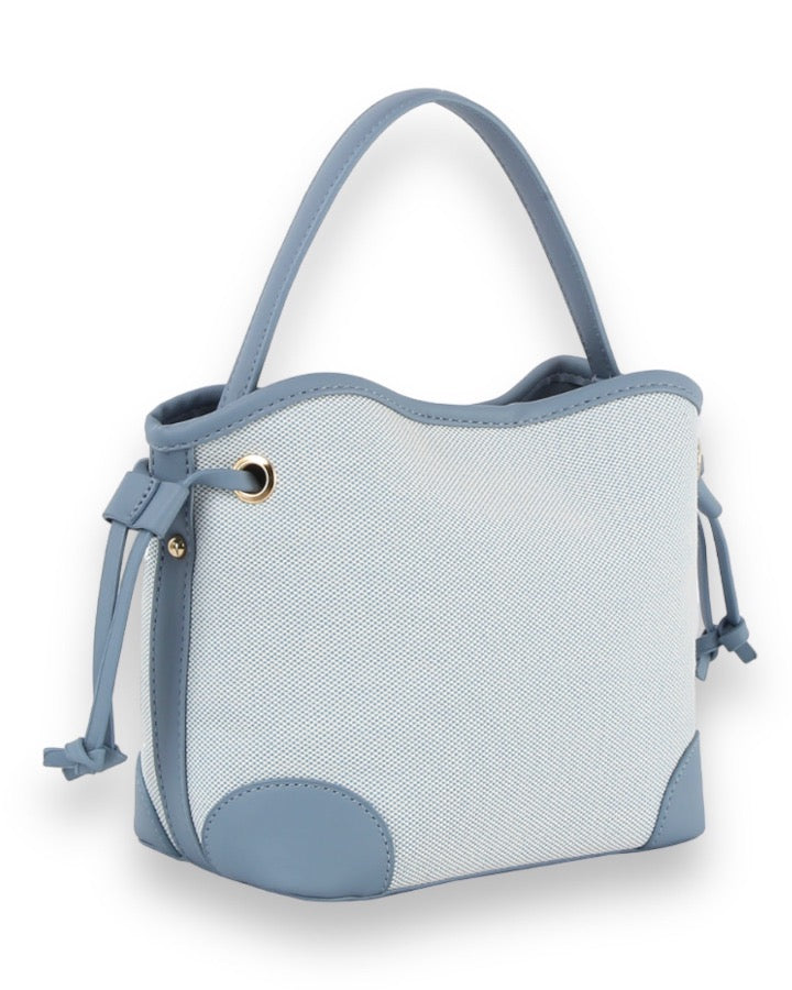 Blue Sallie Satchel Bag