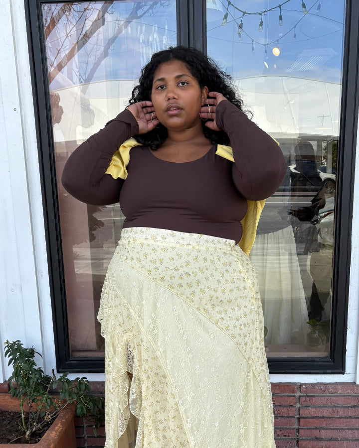 Chocolate Recycled Butter Top