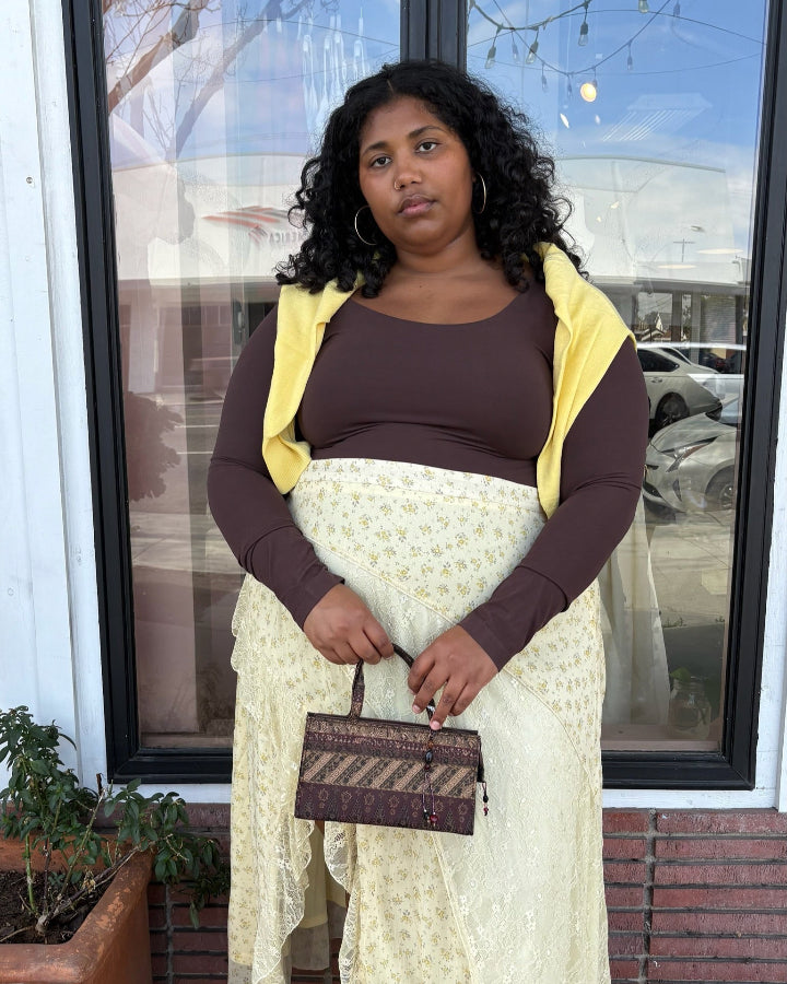 Chocolate Recycled Butter Top