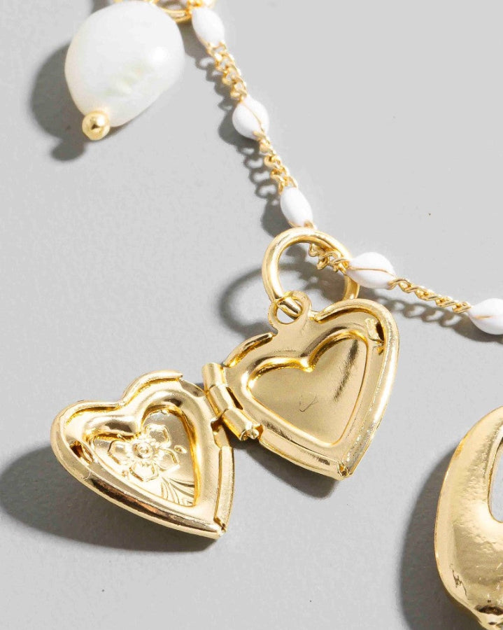 Flower Girl Charm Necklace