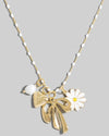 Flower Girl Charm Necklace
