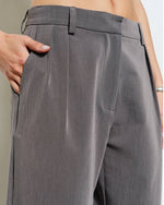 Paige Pleated Bermuda Shorts