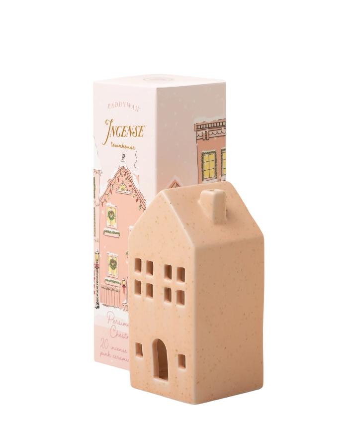 Holiday Town Incense Cone Holder - Townhouse