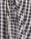 Black Check Drop Waist Skirt