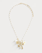 Flower Girl Charm Necklace
