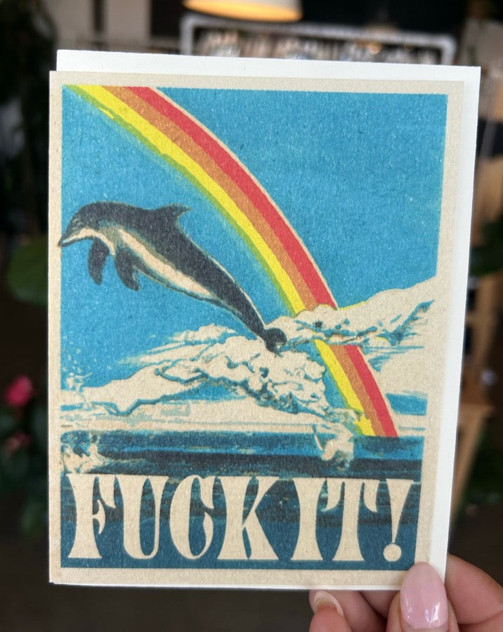 Dolphin Encouragement Card