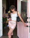 Gilly Metallic Mini Skirt