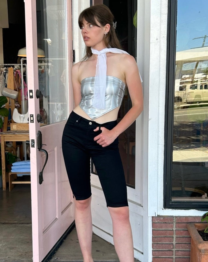 Metallic Tube Top