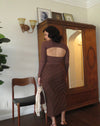 Chocolate Midi Skirt