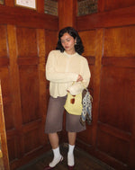 Chocolate Wide Leg Jorts