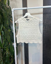 Bella Ivory Crochet Top