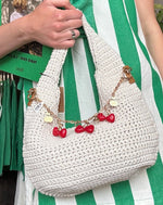Cherry Heart Bag Chain