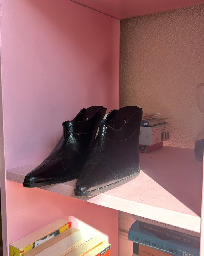 Pointed Toe Bebe Mules