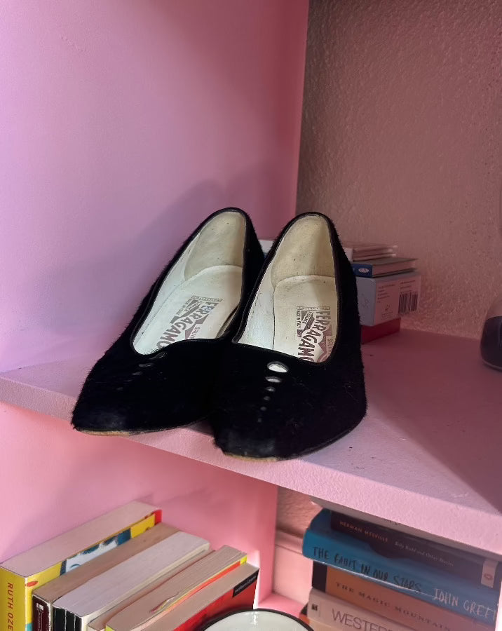 Black Ferragamo Heels