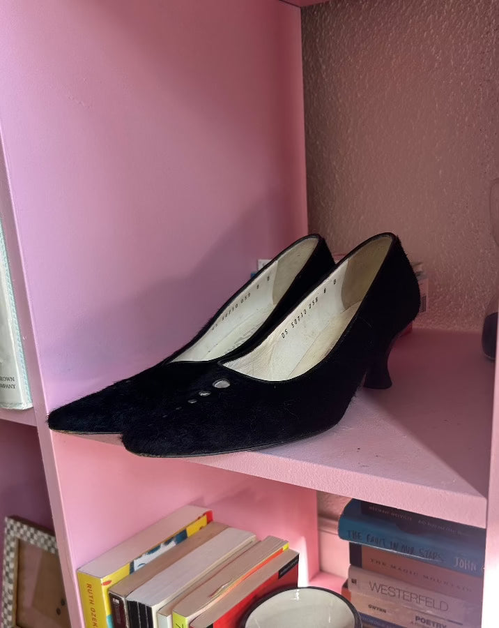 Black Ferragamo Heels