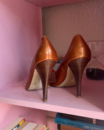 Vintage BCBG Beaded Heels