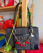 Cherry Heart Bag Chain