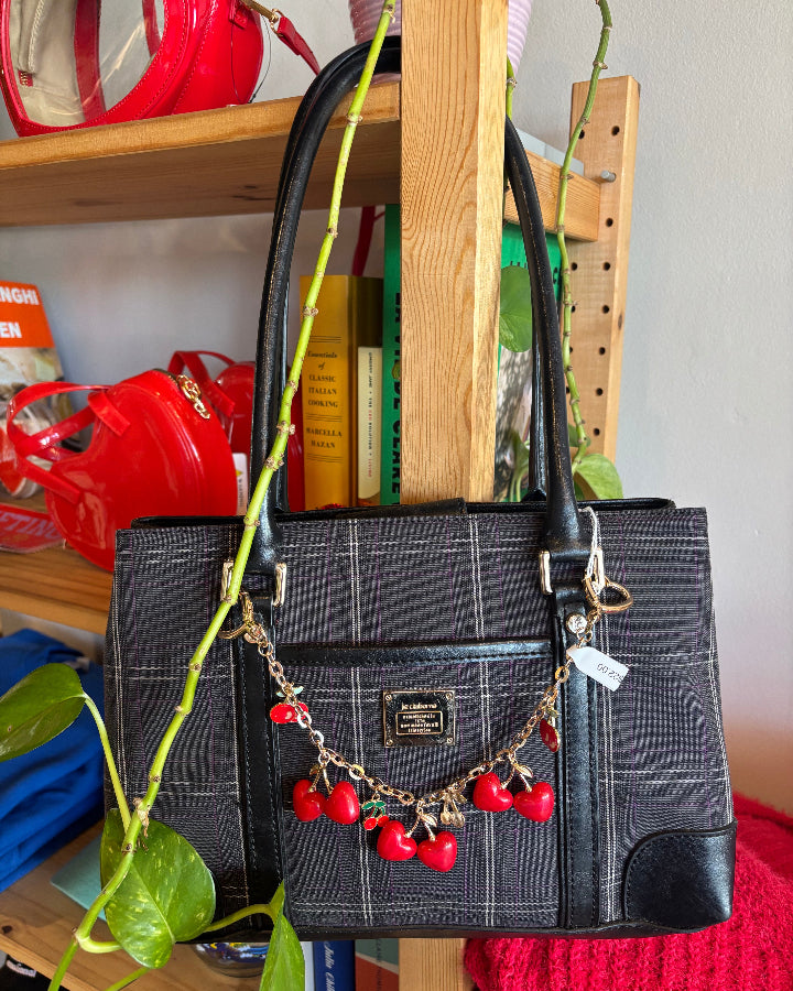 Cherry Heart Bag Chain