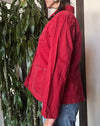 French Red Chore Jacket