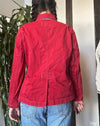 French Red Chore Jacket