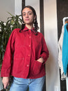 French Red Chore Jacket