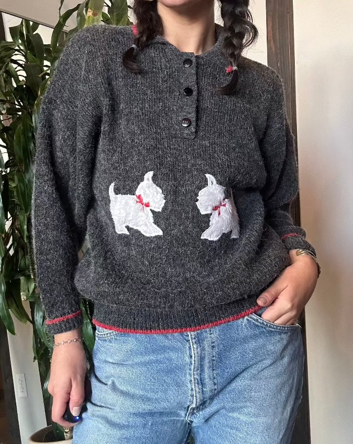 Vintage Terrier Sweater
