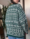 Vintage Green Gap Cardigan