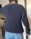 Navy Fishermen Sweater