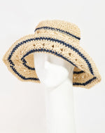 Blue Striped Bucket Hat