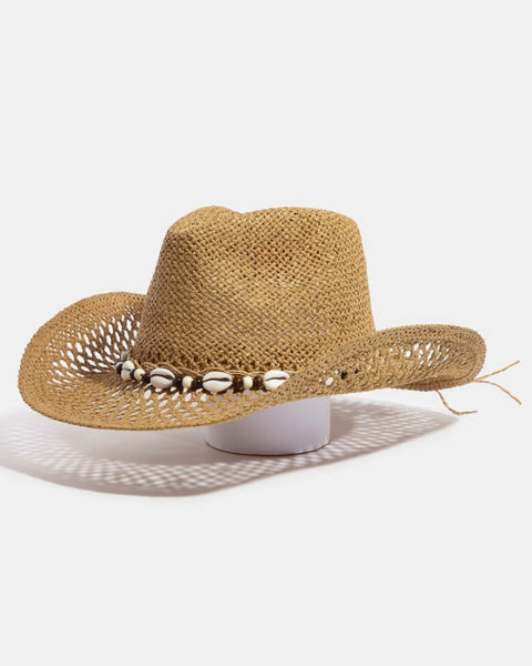 Beaded Puka Shell Cowboy Hat – And Then LB