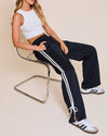 Navy Bow Side Track Pants