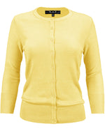 Butter Yellow Betty Cardigan