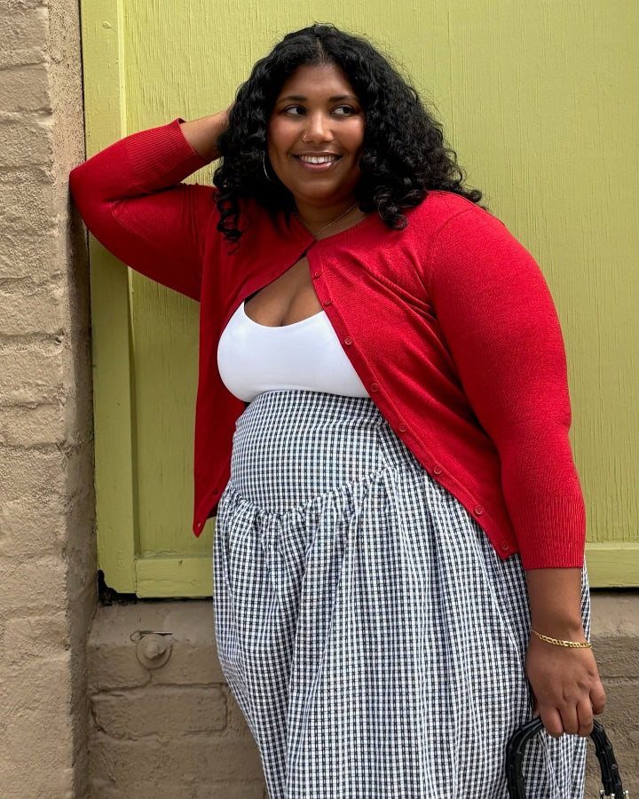 Red Betty Cardigan
