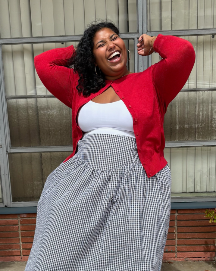 Red Betty Cardigan