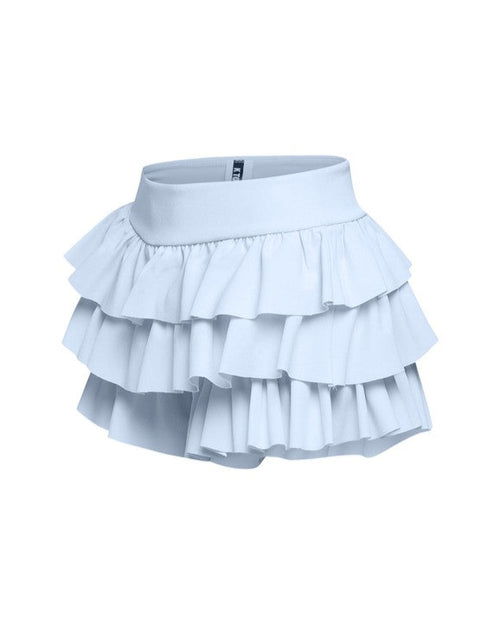 Plus Baby Blue Ruffled Bloomers
