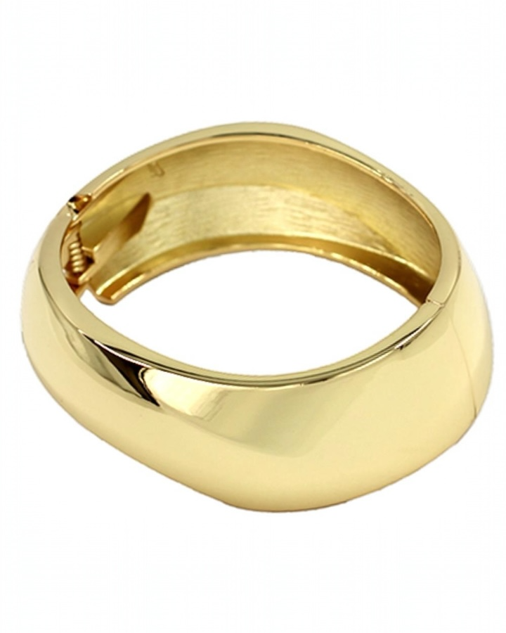 Chunky Basic Gold Bangle