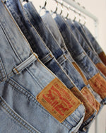Low-Rise Upcycled Denim Shorts