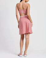Gingham Bias A Line Skirt