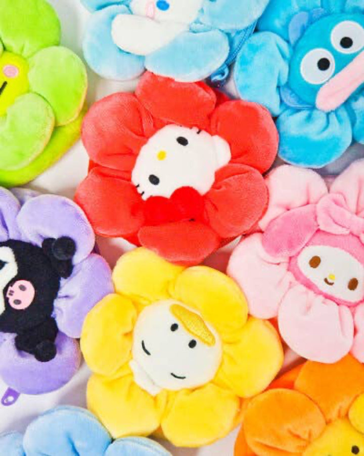 Sanrio Flower Plush Coin Purse