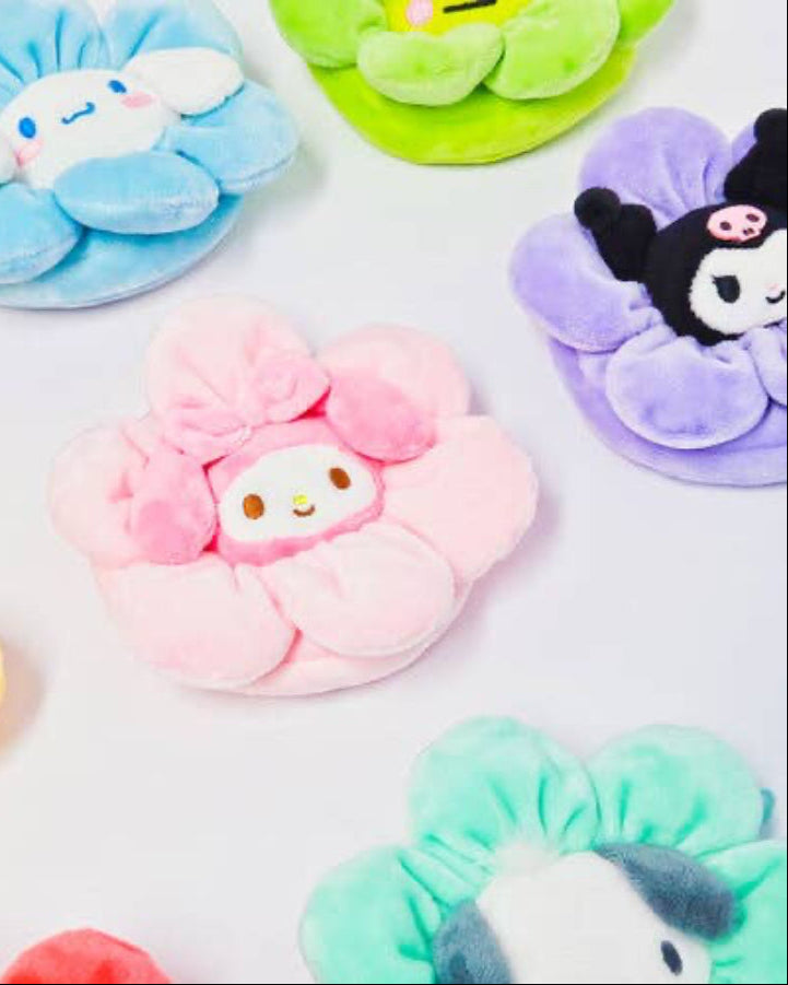Sanrio Flower Plush Coin Purse
