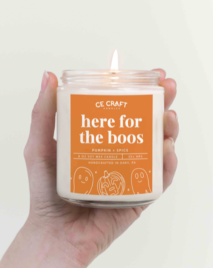 Here for the Boos Scented Candle