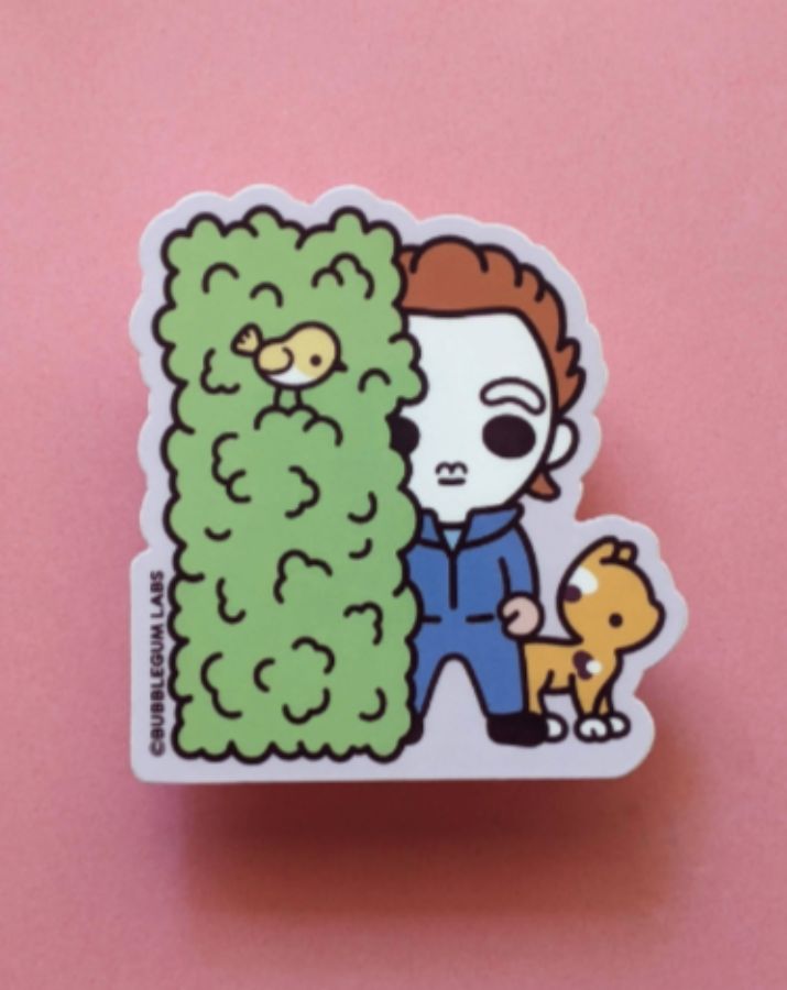 Vinyl Sticker - The Hedge Scene
