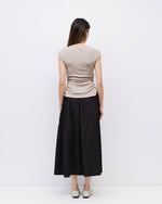 Taupe Archer Top
