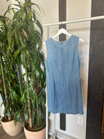 Vintage Sea Animal Denim Dress