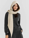 Oatmeal Hooded Scarf