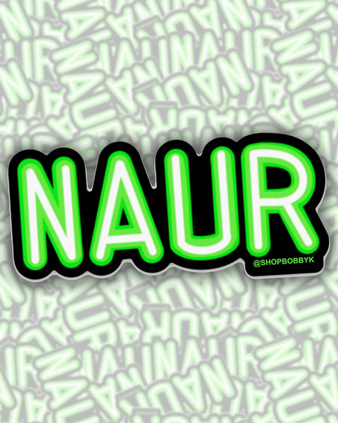 NAUR Sticker – And Then LB